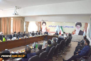 آئین تکریم و معارفه معاونین دانشکده فنی شهید منتظری مشهد و دانشگاه فنی و حرفه ای استان خراسان رضوی برگزار شد 2