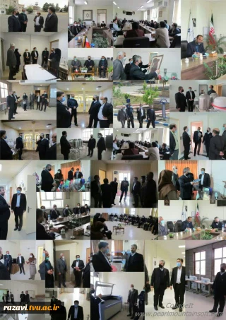 بازدید سرپرست محترم دانشگاه فنی و حرفه ای استان خراسان رضوی از دانشکده های فنی و حرفه ای سبزوار 