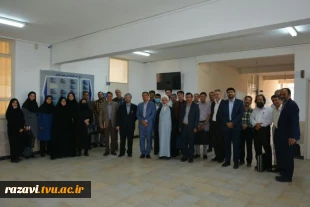 نشست صمیمی دکترمنتظرالقائم معاون آموزشی دانشگاه فنی و حرفه ای با اساتید دانشکده و آموزشکده های فنی و حرفه ای مشهد 4