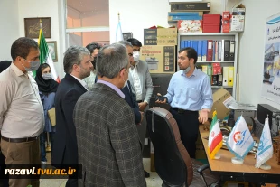 قائم مقام رییس بنیاد ملی نخبگان در دانشکده فنی منتظری مشهد 8