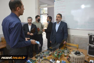 قائم مقام رییس بنیاد ملی نخبگان در دانشکده فنی منتظری مشهد 9