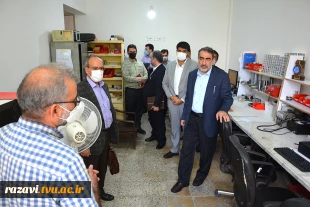 قائم مقام رییس بنیاد ملی نخبگان در دانشکده فنی منتظری مشهد 10
