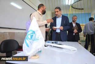 قائم مقام رییس بنیاد ملی نخبگان در دانشکده فنی منتظری مشهد 11