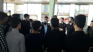 مراسم بدرقه کاروان اربعین حسینی”دانشجویان بسیجی  دانشگاه فنی و حرفه ای واحد استان خراسان رضوی ” برگزار شد 4