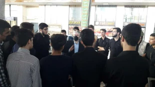 مراسم بدرقه کاروان اربعین حسینی”دانشجویان بسیجی  دانشگاه فنی و حرفه ای واحد استان خراسان رضوی ” برگزار شد 6