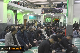 برگزاری مراسم وداع با شهدای دانشجو در مسجد دانشکده شهید منتظری به روایت تصویر 2