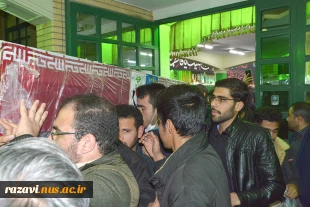 برگزاری مراسم وداع با شهدای دانشجو در مسجد دانشکده شهید منتظری به روایت تصویر 7