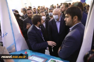 تصاویری از رونمایی دستاورد جدید شرکت دانش بنیان افق انرژی صدرا ، مهندس صفری دانشجوی فارغ التحصیل رشته برق مرکز رشد دانشکده فنی شهید منتظری مشهد 2
