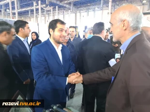 تصاویری از رونمایی محصول جدید شرکت دانش بنیان افق انرژی صدرا مرکز رشد دانشکده فنی شهید منتظری مشهد 6