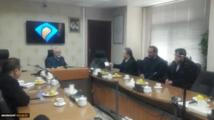 دیدار رئیس دانشگاه فنی و حرفه ای واحد استان خراسان رضوی با مدیرکل صداوسیمای خراسان رضوی 3