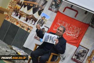 مراسم بدرقه دانشجویان اردوی راهیان نور در مسجد دانشکده فنی شهید منتظری مشهد 2