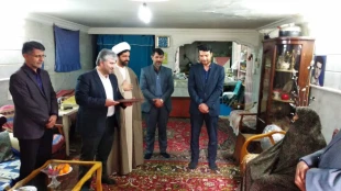 دیدار با خانواده‌ شهیدسیدعلی میرمحمدی ازغدی در روز بزرگداشت شهدا 3