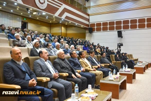 برگزاری مراسم گرامیداشت روز استاد با حضور اساتید در سالن همایش دانشکده فنی شهید منتظری مشهد به روایت تصویر 7