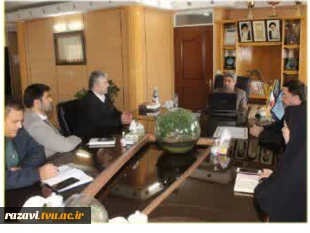 دیدار با مدیرکل تعاون، کار و رفاه خراسان