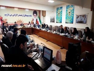 برگزاری جلسه آمایش رشته های تحصیلی دانشگاه فنی و حرفه ای خراسان رضوی 3