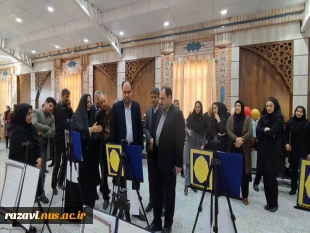 افتتاحیه کنسرسیوم مهارت و اشتغال و نمایشگاه دستاوردهای دانشجویان آموزشکده فنی و حرفه ای دختران نیشابور  4