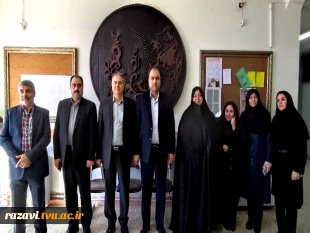 بازدید معاون استاندار و فرماندار شهرستان نیشابور از آموزشکده فنی و حرفه ای دختران نیشابور 2