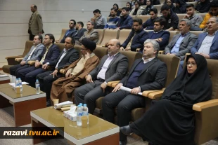 برگزاری مراسم اختتامیه ششمین جشنواره درون دانشگاهی حرکت در دانشگاه فنی و حرفه ای خراسان رضوی 8