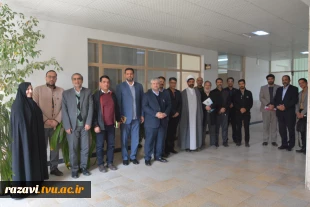 دیدار اعضای قرارگاه جهاد تبیین با احسان عظیمی راد، نماینده دوازدهمین دوره انتخابات مجلس شورای اسلامی شهرستان مشهد 4