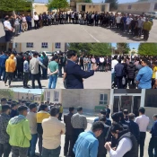 تجمع دانشجویان مراکز فنی و حرفه ای خراسان رضوی در محکومیت رفتار شنیع آمریکا علیه اساتید و دانشجویان آزادی خواه حامی فلسطین 4