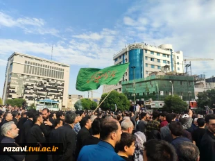 حضور دکتر عرفان خسرویان، ریاست دانشگاه فنی و حرفه ای، دکتر سیدمولا خاتمی، ریاست دانشگاه فنی و حرفه ای واحد خراسان رضوی و هیات همراه در حرم مطهر رضوی 4