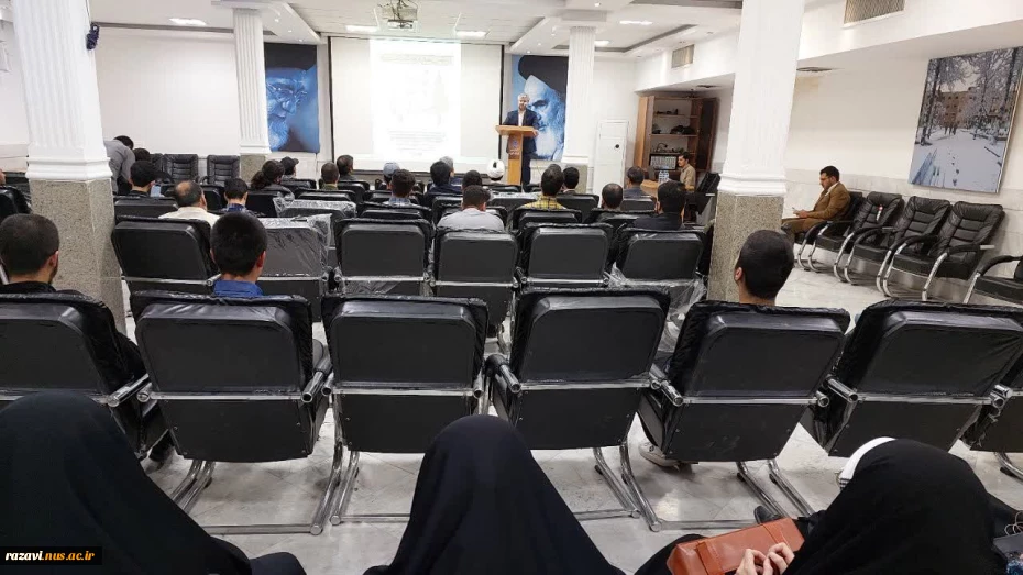 جلسه تکریم و معارفه مسئول حوزه بسیج دانشجویی دانشگاه ملی مهارت استان خراسان رضوی 4