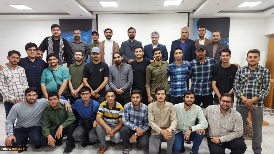 جلسه تکریم و معارفه مسئول حوزه بسیج دانشجویی دانشگاه ملی مهارت استان خراسان رضوی 5