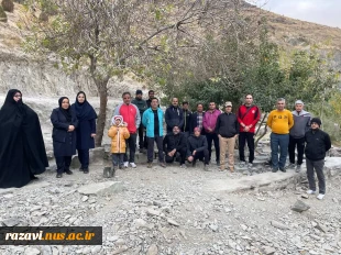 کوهگشت کارکنان و اساتید واحدهای دانشگاه ملی مهارت مشهد 6