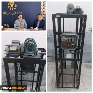 اهداء یک دستگاه ماکت کامل آموزشی آسانسور از طرف مجمع خیرین توسعه و ترویج آموزش‌های فنی و حرفه‌ای استان به آموزشکده ملی مهارت قوچان