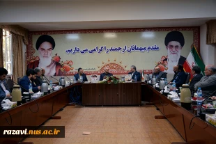 افتتاح دفتر دبیرخانه ترویج فرهنگ ایثار و شهادت در دانشکده شهید منتظری مشهد 3