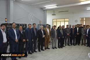 افتتاح آزمایشگاه PLC در دانشکده شهید منتظری 3