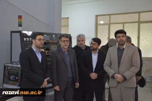 بازدید مدیرکل دفتر پشتیبانی امور فناوری وزارت علوم از حوزه‌های فناوری دانشگاه ملی مهارت مشهد   4