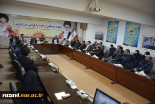 برگزاری جلسه تکریم و معارفه معاونت مالی اداری و منابع انسانی دانشگاه ملی مهارت واحد استان خراسان رضوی 3