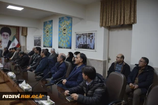 برگزاری جلسه تکریم و معارفه معاونت مالی اداری و منابع انسانی دانشگاه ملی مهارت واحد استان خراسان رضوی 4