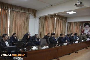 برگزاری جلسه تکریم و معارفه معاونت مالی اداری و منابع انسانی دانشگاه ملی مهارت واحد استان خراسان رضوی 12