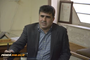 نشست اساتید گروه عمران دانشکده شهید منتظری و معاون اجرایی شهرداری منطقه9 مشهد 4
