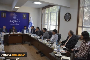 دیدار انجمن تولیدکنندگان تجهیزات پزشکی با مسئولان دانشگاه ملی مهارت خراسان رضوی 5