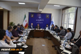 دیدار انجمن تولیدکنندگان تجهیزات پزشکی با مسئولان دانشگاه ملی مهارت خراسان رضوی 6