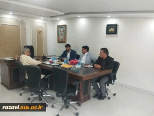 بازدید مسئولان دانشگاه ملی مهارت استان خراسان رضوی از شرکت فرش مشهد 3