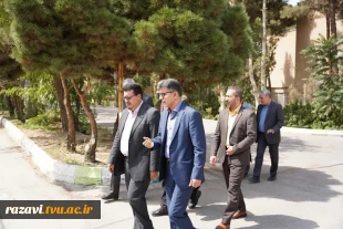 حضور کمیته فنی سی و دومین جشنواره قرآن و عترت در دانشکده شهید منتظری مشهد 5