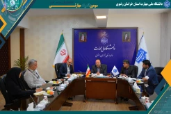 حضور معاون پژوهش و فناوری دانشگاه ملی مهارت کشور در واحد استان خراسان رضوی
